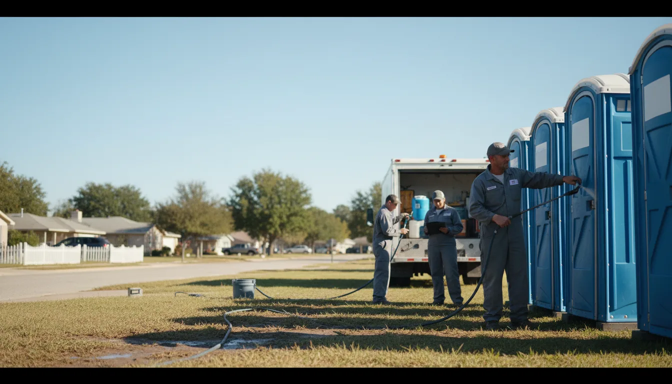 Long-Term Portable Toilet Rental in Jackson, AL near me